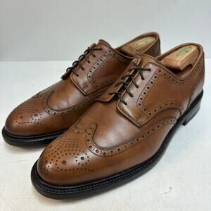 NEW HEELS Polo Ralph Lauren Brenton Wingtip Derby Goodyear Welt Made in Spain 12